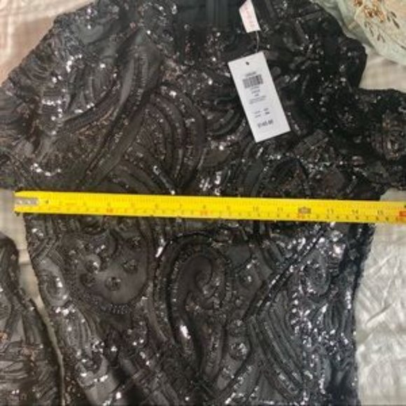 NEW Honey Embellish Net Dress | M - Picture 12 of 13